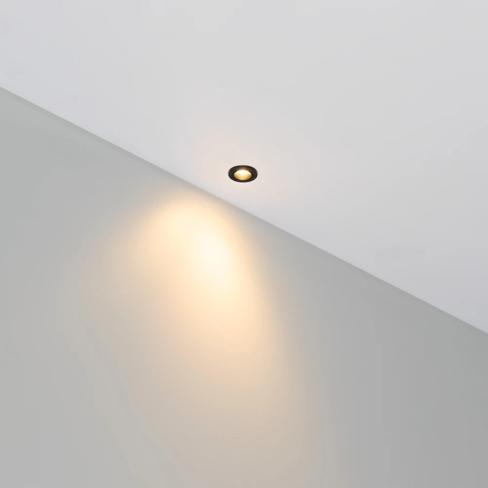 Светильник ART-PICCOLO-BUILT-R13-1W Warm2700 (BK, 30 deg, 3V) (Arlight, IP40 Металл, 3 года) 061673 - Viokon.com
