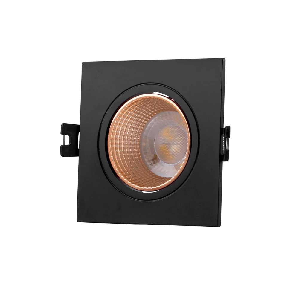 DK3071-BBR Встраиваемый светильник IP 20 10 Вт GU53 LED черныйбронзовый пластик - Viokon.com
