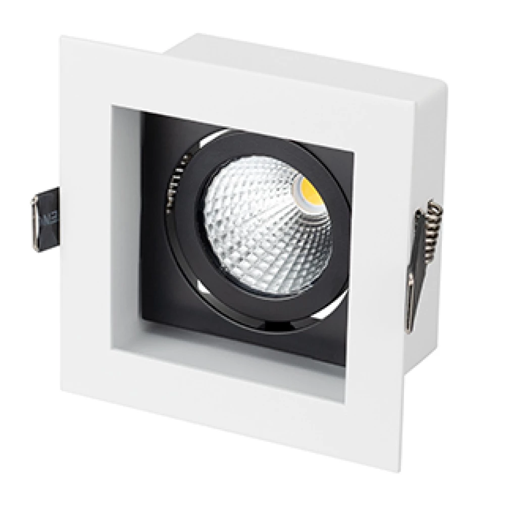 Светильник CL-KARDAN-S102x102-9W Warm (WH-BK, 38 deg) (Arlight, IP20 Металл, 3 года) 024126 - Viokon.com