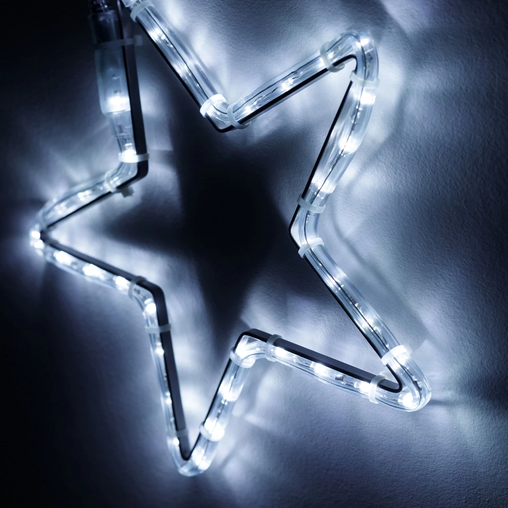 Фигура cветодиодная ARD-STAR-M1-295x275-36LED White (230V, 2.5W) (Ardecoled, IP65, 1 год) 034248 - Viokon.com