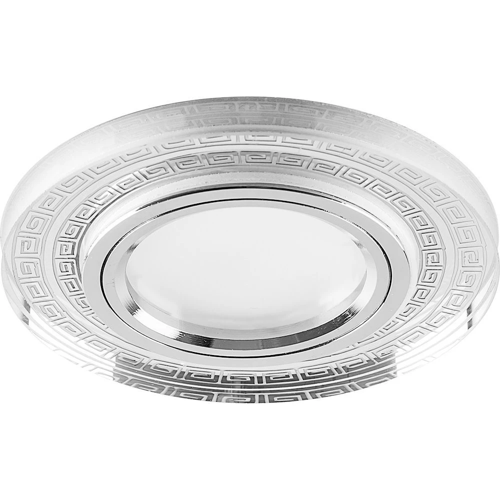 Светильник встраиваемый с LED подсветкой Feron CD960 потолочный MR16 G5.3 прозрачный (32650) - Viokon.com