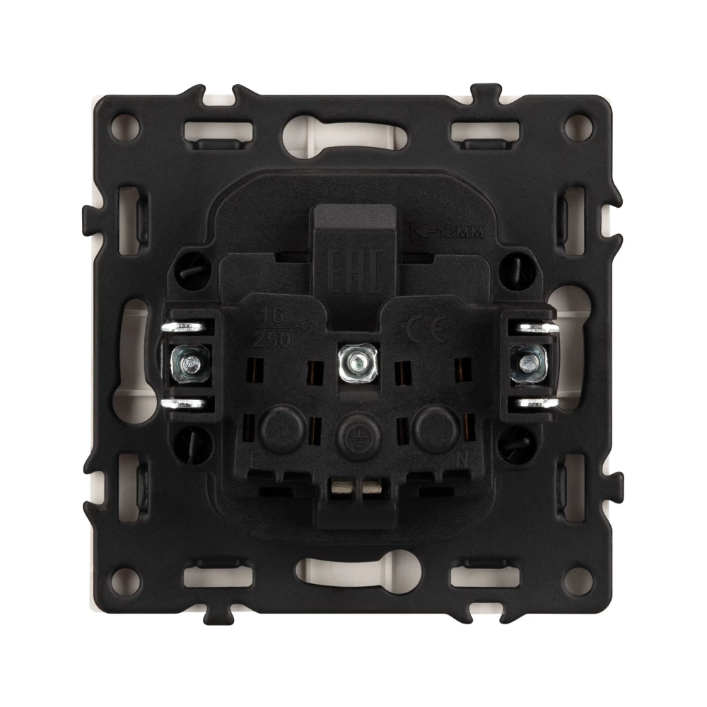 Механизм электрической розетки SCT-NOBE-MEU1-SFPL-CA (230V, 16A) (Arlight, Кашемир) 059452 - Viokon.com