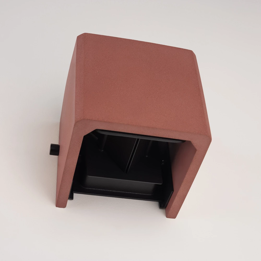 Светильник LGD-PERAN-WALL-S120x120-6W Warm3000 (Beige red, 0-80 deg, 230V) (Arlight, IP65 Бетон, 3 года) 061761 - Viokon.com