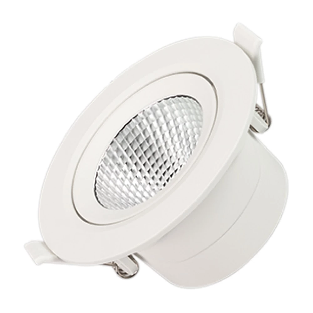 Светильник LTD-POLAR-TURN-R105-10W Warm3000 (WH, 36 deg, 230V) (Arlight, IP20 Пластик, 3 года) 032867 - Viokon.com