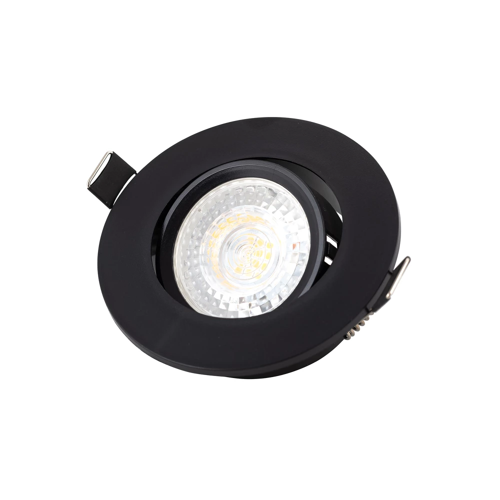 DK3020-BK Встраиваемый светильник IP 20 10 Вт GU53 LED черный пластик - Viokon.com