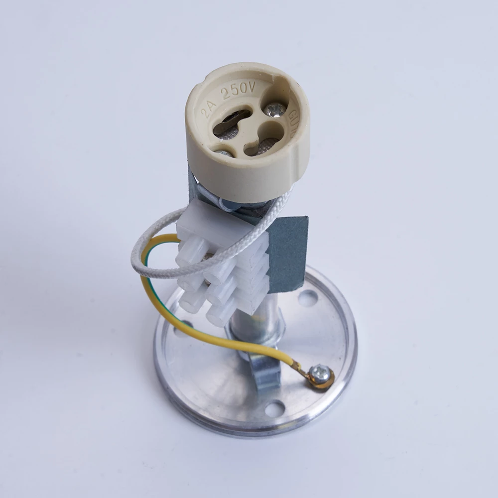 Светильник потолочный Feron ML182 MR16 35W 230V, белый, золото (48038) - Viokon.com