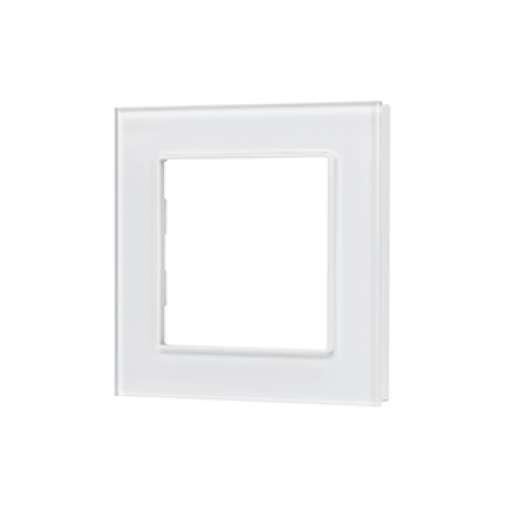 Рамка стеклянная FRM-GLARE-GS-1-WH (Arlight, -) 043786 - Viokon.com
