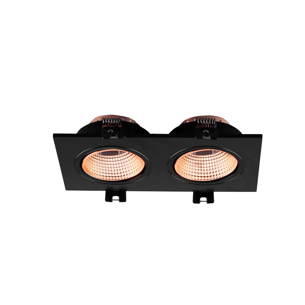 DK3072-BBR Встраиваемый светильник IP 20 10 Вт GU53 LED черныйбронзовый пластик - Viokon.com