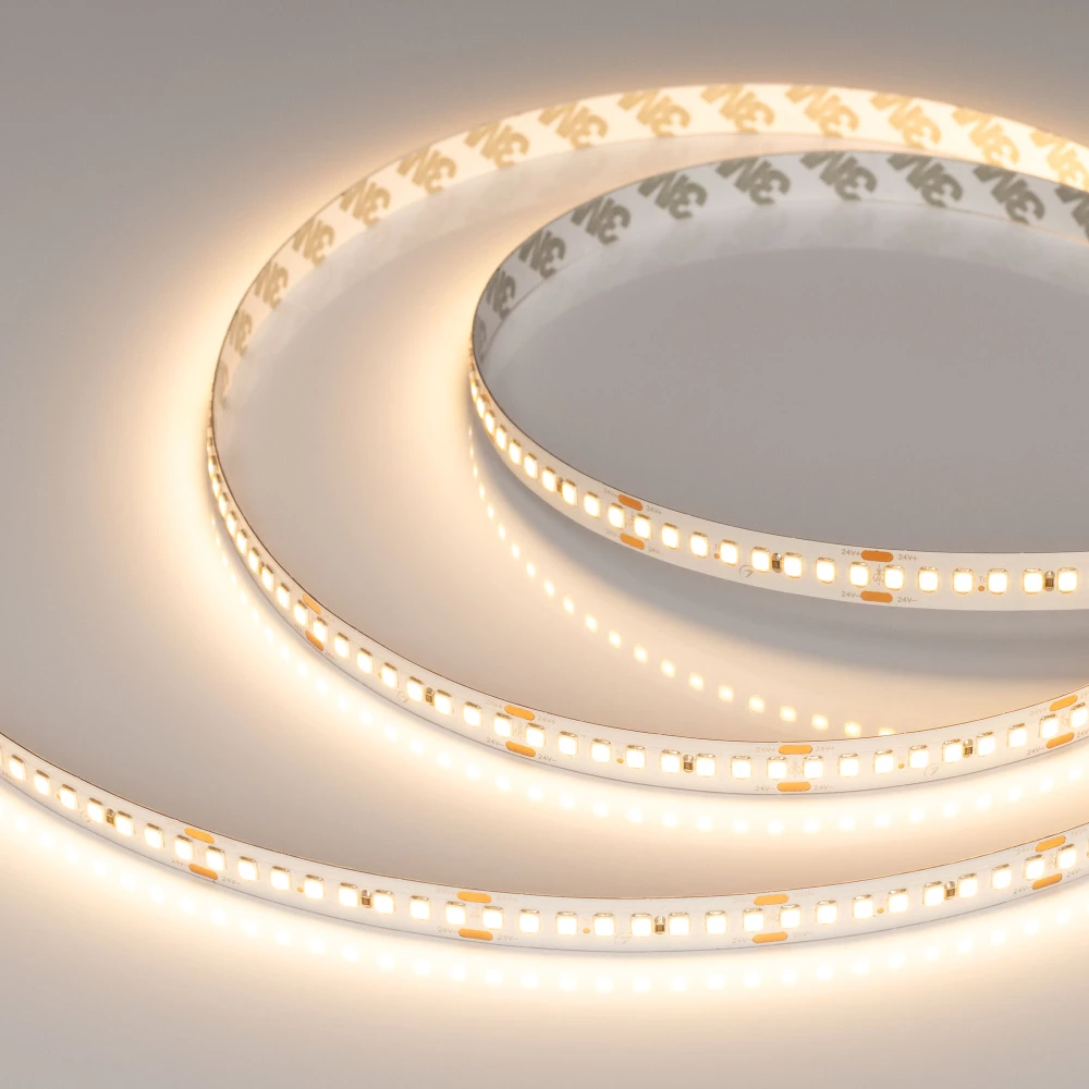 Лента RT-A192-10mm 24V Warm2700 (17.6 W/m, IP20, 2835, 5m) (Arlight, высок.эфф.150 лм/Вт) 038776 - Viokon.com