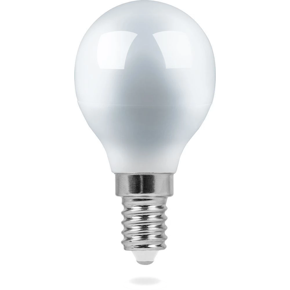 Лампа светодиодная Feron LB-38 Шарик E14 5W 2700K (25402) - Viokon.com