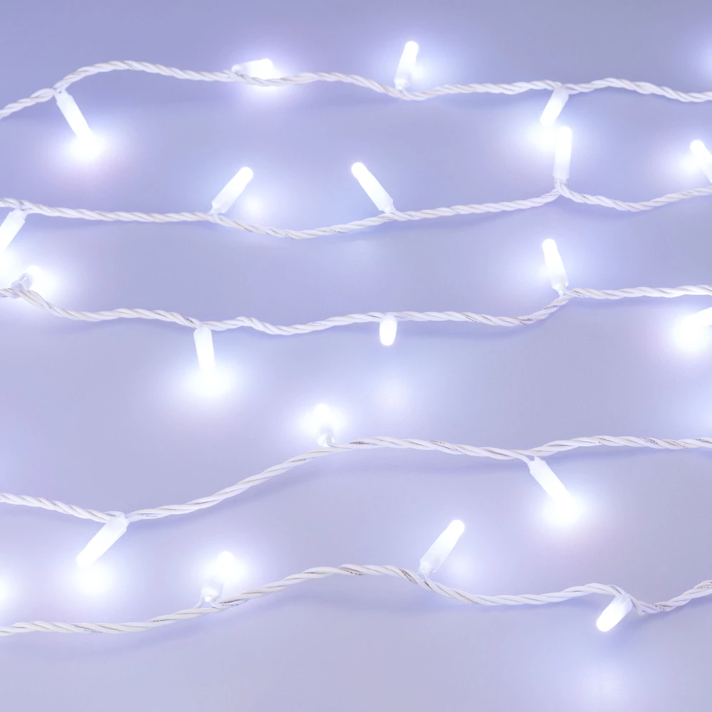 Светодиодная гирлянда ARD-STRING-CLASSIC-10000-WHITE-95LED-MILK-LIVE RGBW-DMX (24V, 10W) (Ardecoled, IP65, 1 год) 031749 - Viokon.com