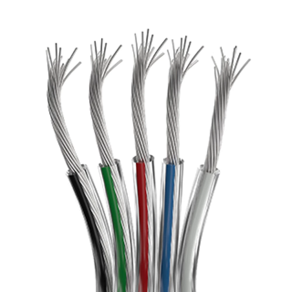 Шлейф питания ARL-20AWG-CLEAR-5Wire-CU (Arlight, -) 034966 - Viokon.com