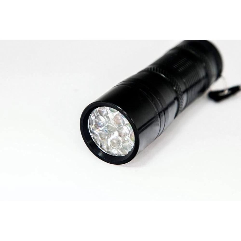 Фонарь 14,4W (1.2Wx12LED), чёрный, TL036 (12932) - Viokon.com