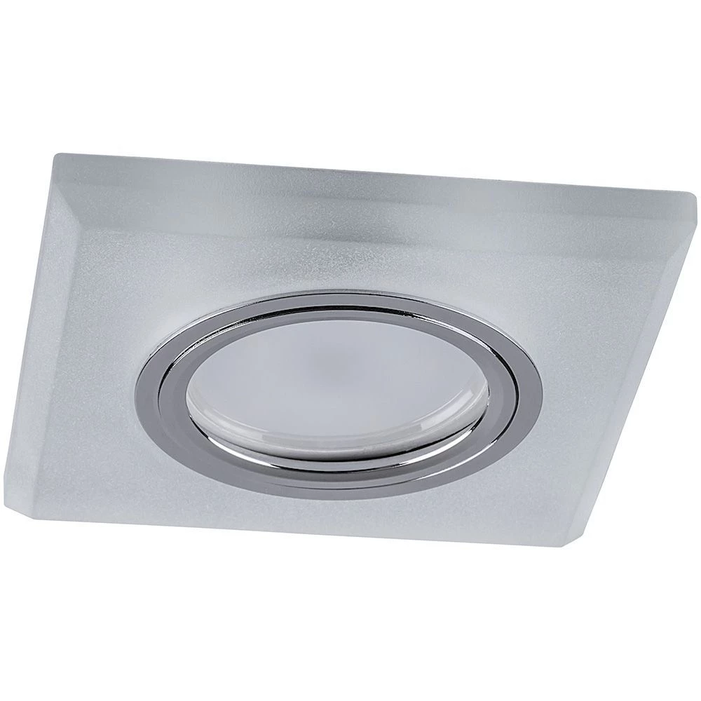 Светильник встраиваемый с белой LED подсветкой Feron CD8170 потолочный MR16 G5.3 белый матовый (32571) - Viokon.com