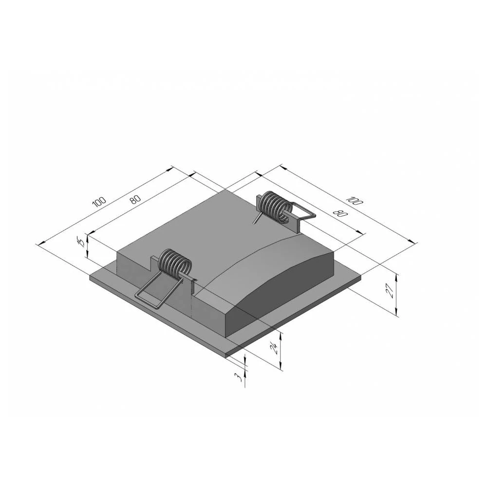 DL-05 PREMIUM 5W WH 6000K Светильник светодиодный встраиваемый - Viokon.com