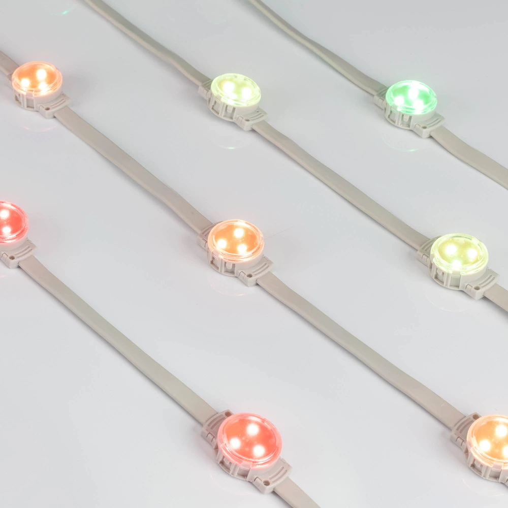 Модуль управляемый DMX-F3-D30 12V RGB (0.75W, IP68, 120 deg) (Arlight, Пластик, 3 года) 036830 - Viokon.com