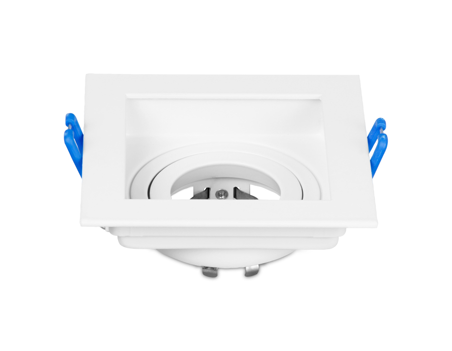 Точечный поворотный светильник MR16 TN180 WH белый GU5.3 100*100*40 - Viokon.com