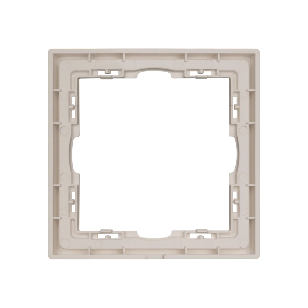 Рамка пластиковая FRM-NOBE-SFPL-1-CA (Arlight, Кашемир) 059454 - Viokon.com