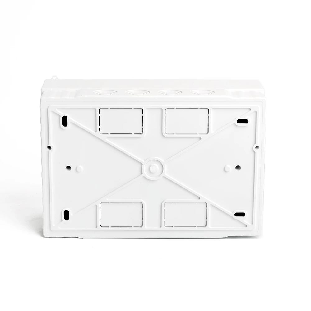 Бокс настенный STEKKER EBX50-3/08-20 8 модулей, белый, пластик, серия Standart (49643) - Viokon.com