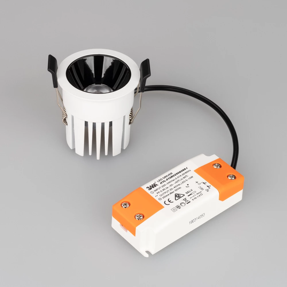 Светильник MS-ATLAS-BUILT-R58-10W Warm3000 (WH-WH, 35 deg, 230V) (Arlight, IP20 Металл, 5 лет) 037183 - Viokon.com