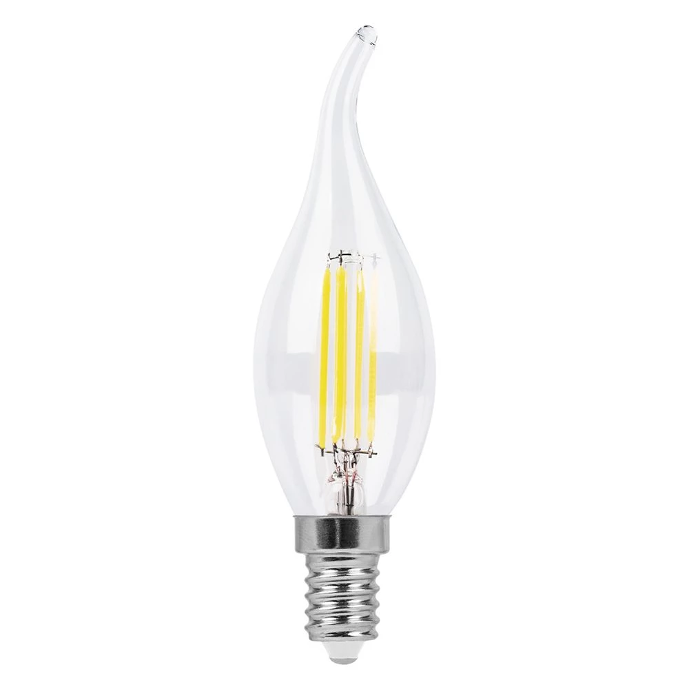 Лампа светодиодная Feron LB-59 Свеча на ветру E14 5W 230V 4000K (25576) - Viokon.com
