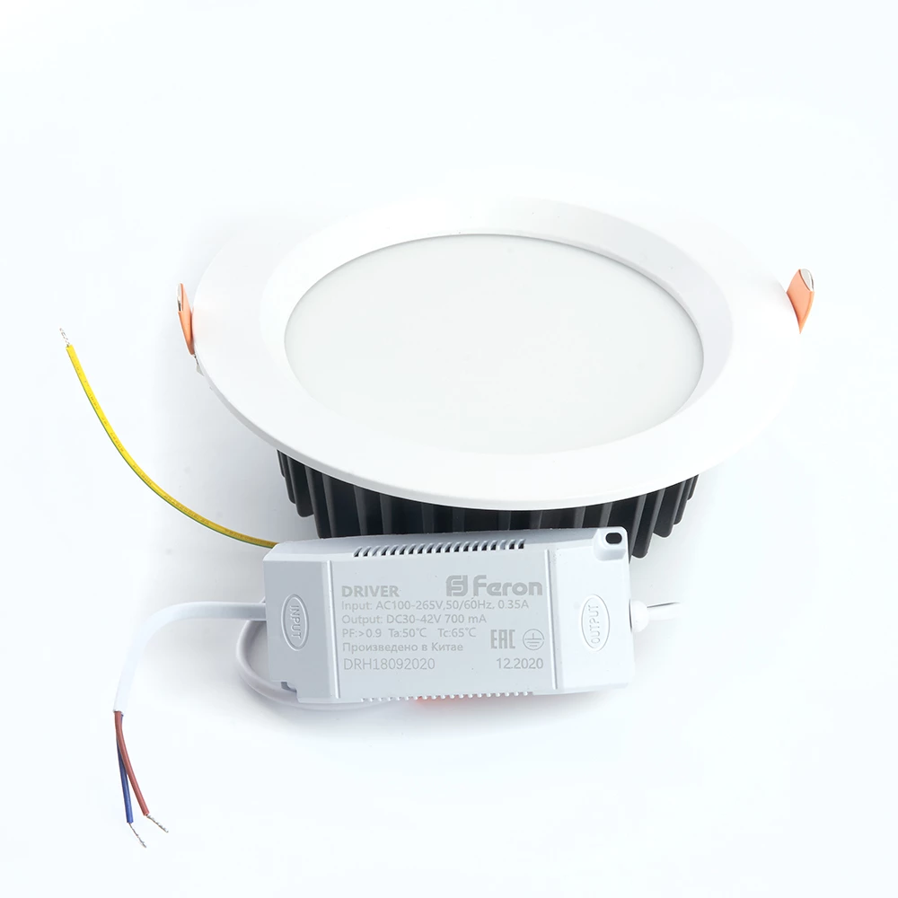 Светодиодный светильник Feron AL253 встраиваемый 30W 4000K белый серия MarketBright (32627) - Viokon.com