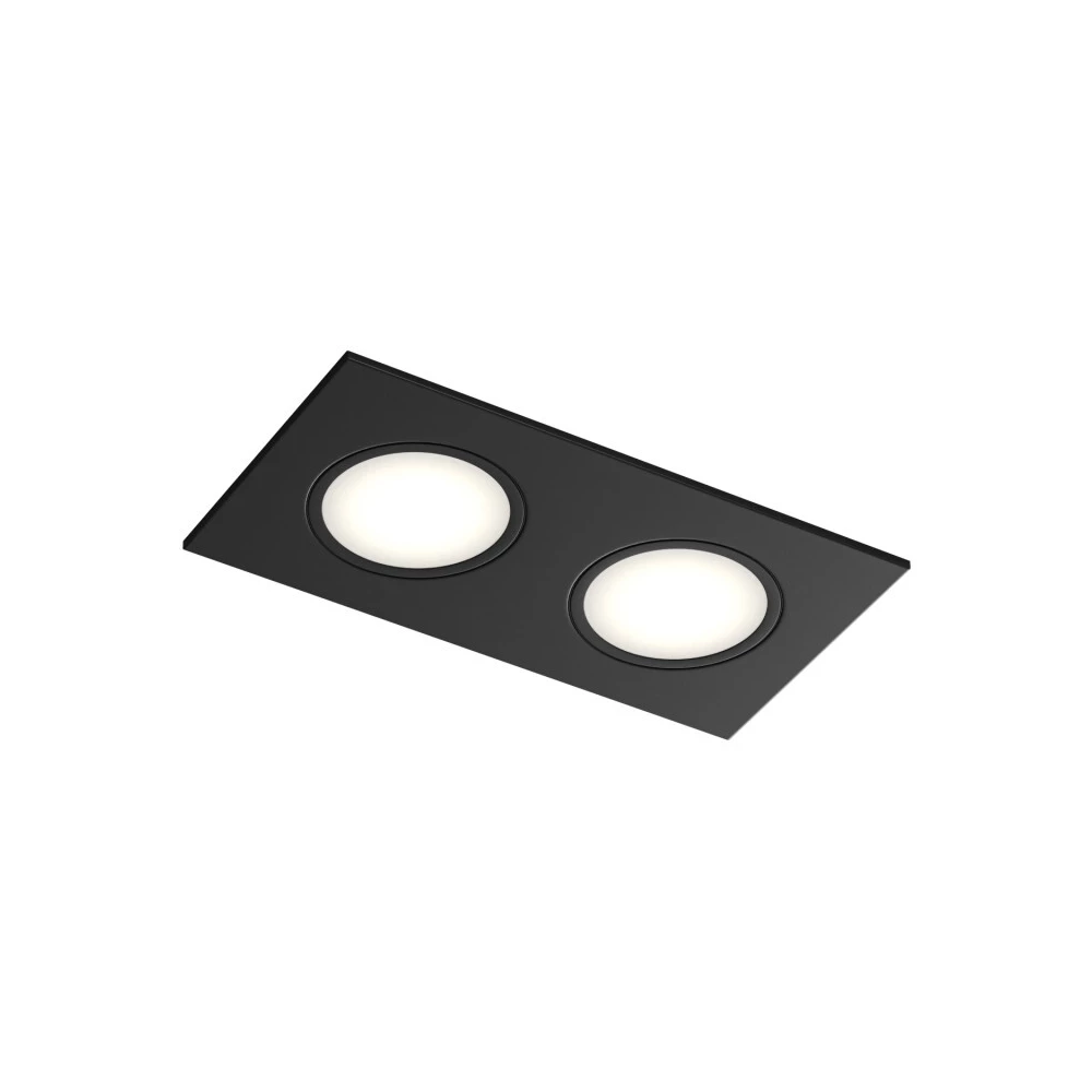 Встраиваемый влагозащищенный светильник PORT 215 Вт макс LED GU53 IP65 корпус из полимера цвет чрный - Viokon.com