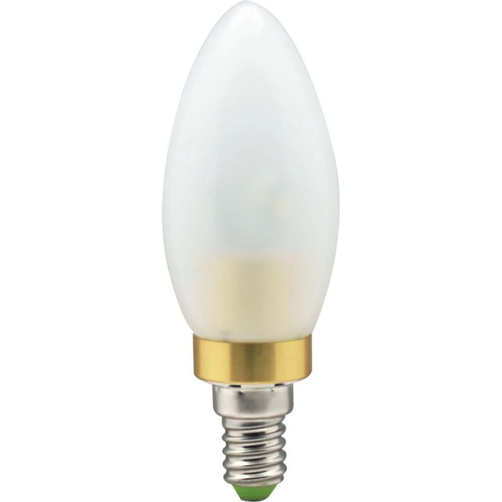 Лампа светодиодная, 6LED(3.5W) 230V E14 2700K матовая золото, LB-70 (25302) - Viokon.com
