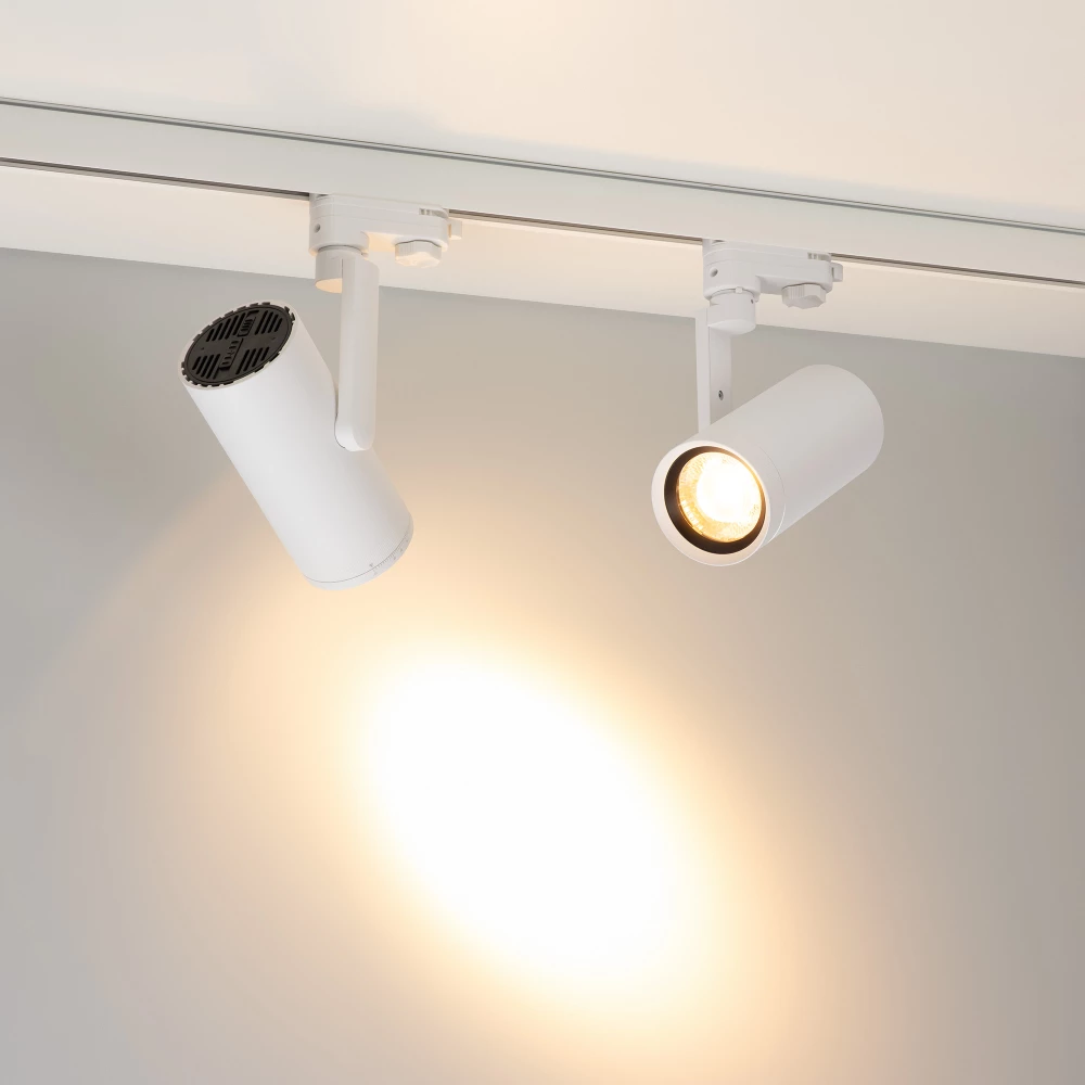 Светильник LGD-URANUS-4TR-R75-18W/25W Warm3500-MIX (WH, 20-50 deg, side holder, 230V) (Arlight, IP20 Металл, 5 лет) 059362 - Viokon.com
