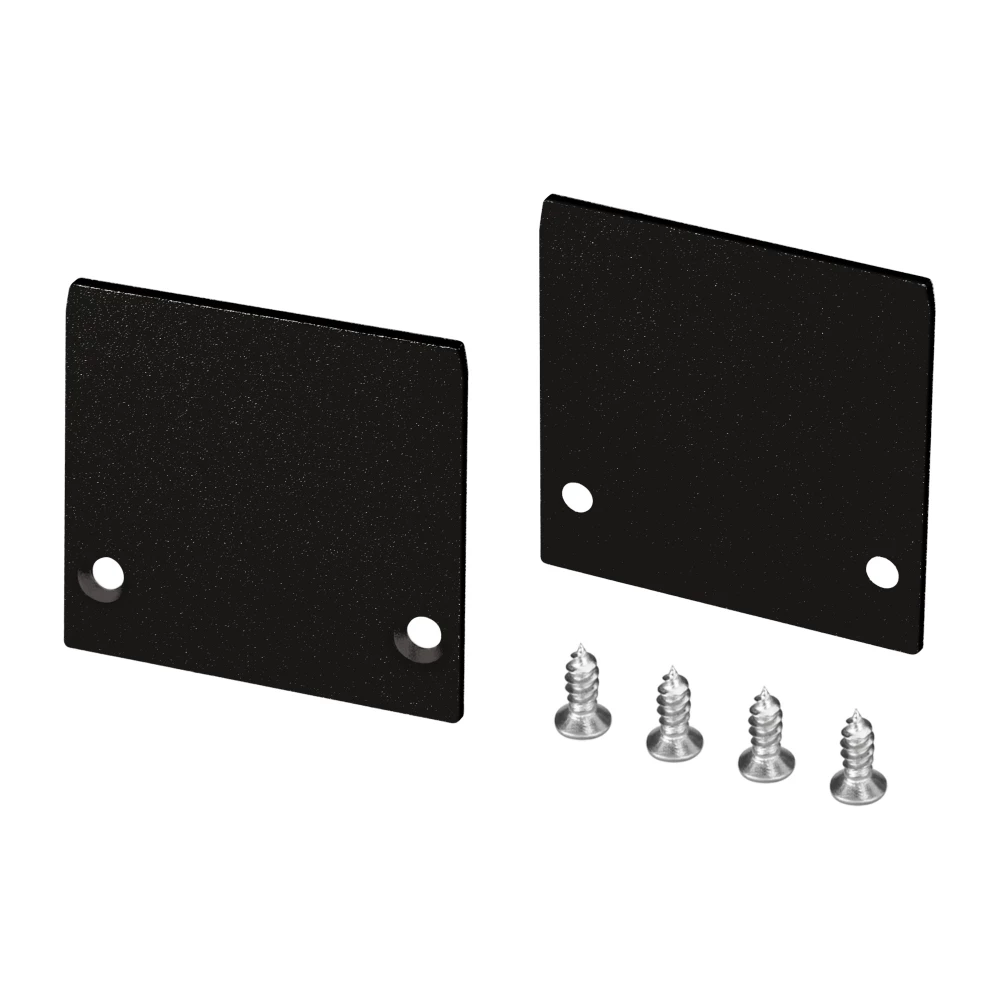 Заглушка LINE-3535-TRAY BLACK глухая (Arlight, Алюминий) 062200 - Viokon.com
