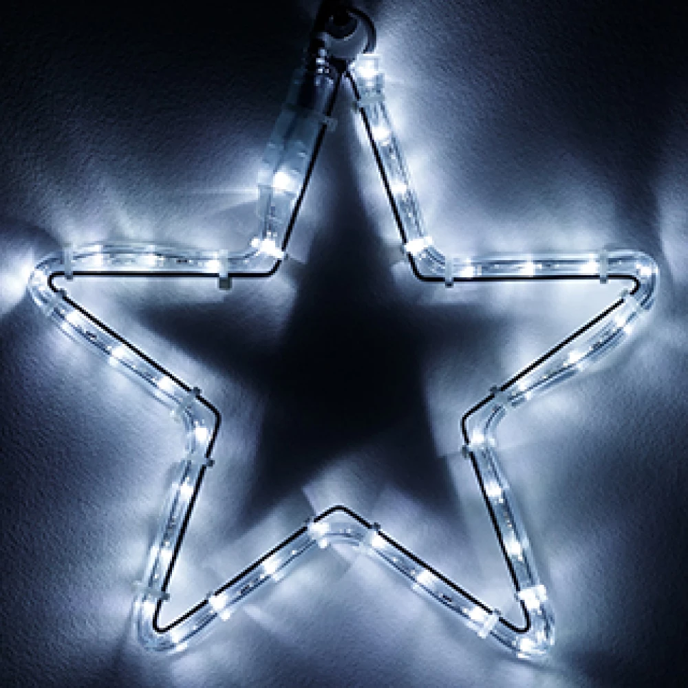 Фигура cветодиодная ARD-STAR-M1-295x275-36LED White (230V, 2.5W) (Ardecoled, IP65, 1 год) 034248 - Viokon.com