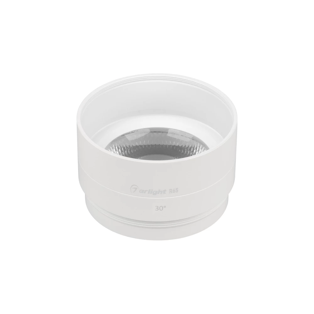 Насадка с фиксированным углом LGD-ARTIFACT-LENS-R65 (WH, 30 deg) (Arlight, Металл) 057126 - Viokon.com