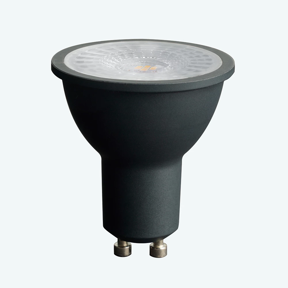 Лампа светодиодная Feron.PRO LB-1607 GU10 7W 175-265V 2700K в черном корпусе (48956) - Viokon.com
