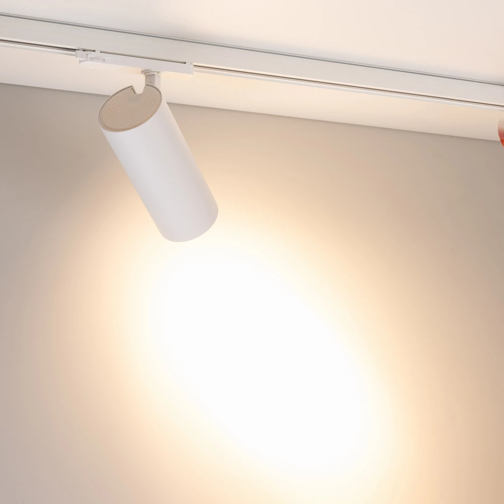 Светильник LGD-GERA-4TR-R90-40W Warm3000 (WH, 15 deg, 230V) (Arlight, IP20 Металл, 5 лет) 055162 - Viokon.com