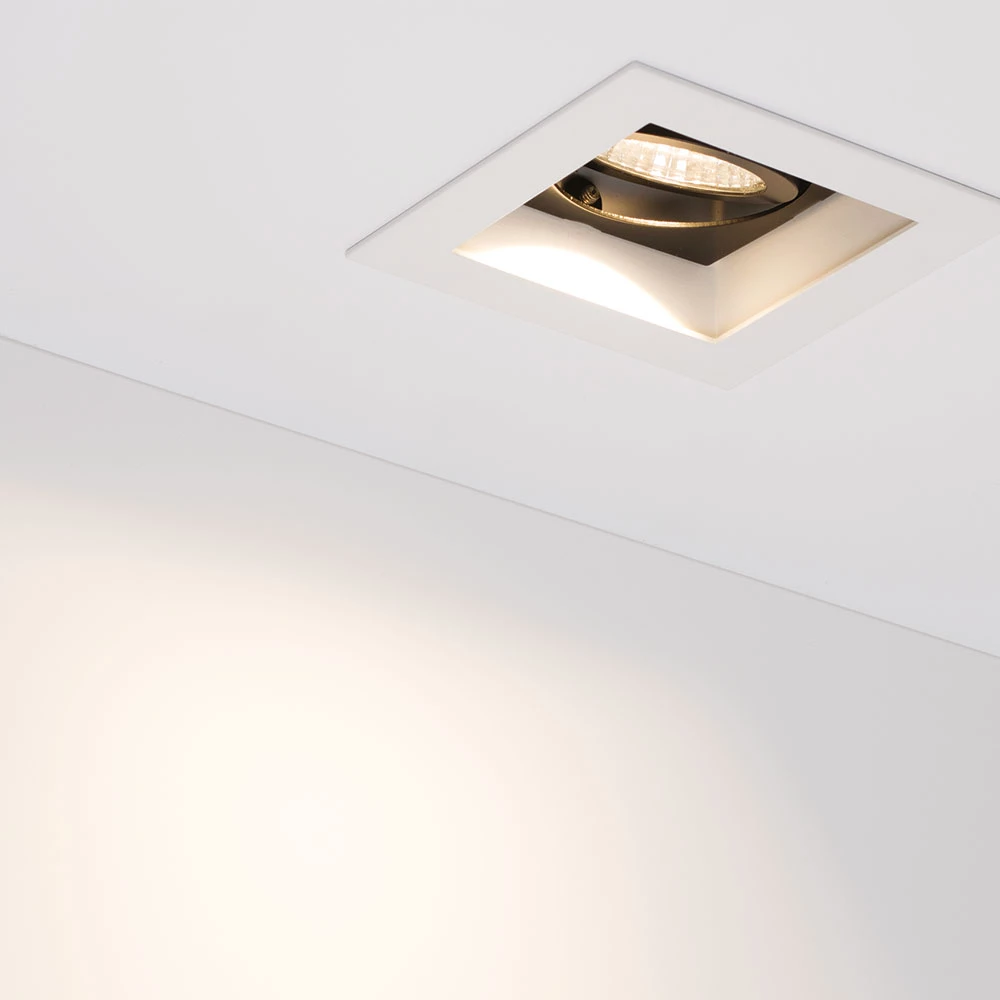 Светильник CL-KARDAN-S102x102-9W Warm (WH-BK, 38 deg) (Arlight, IP20 Металл, 3 года) 024126 - Viokon.com