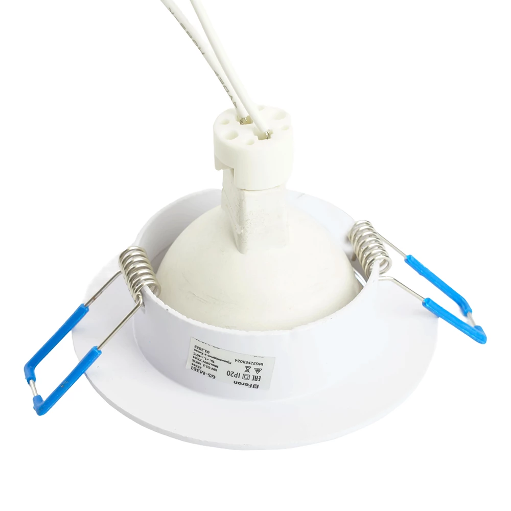 Светильник встраиваемый Feron GS-M361 потолочный MR16 G5.3 белый (28344) - Viokon.com