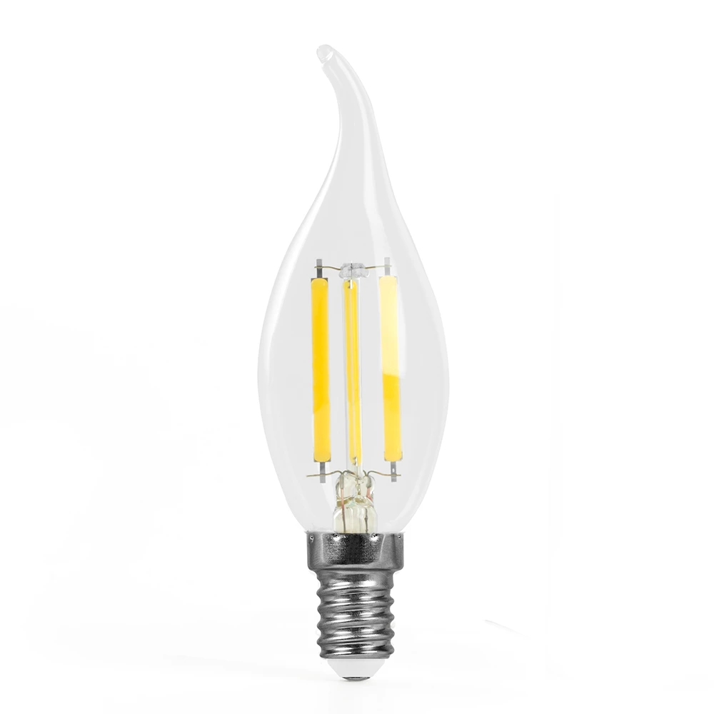 Лампа светодиодная Feron.PRO LB-1218 Свеча на ветру E14 1320LM 8W 175-265V 6400K (51267) - Viokon.com