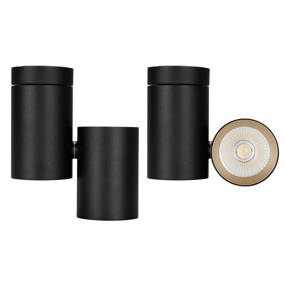Корпус SP-POLO-SURFACE-TURN-R85 (BK, 1-3, 350mA) (Arlight, IP20 Металл, 3 года) 024234 - Viokon.com
