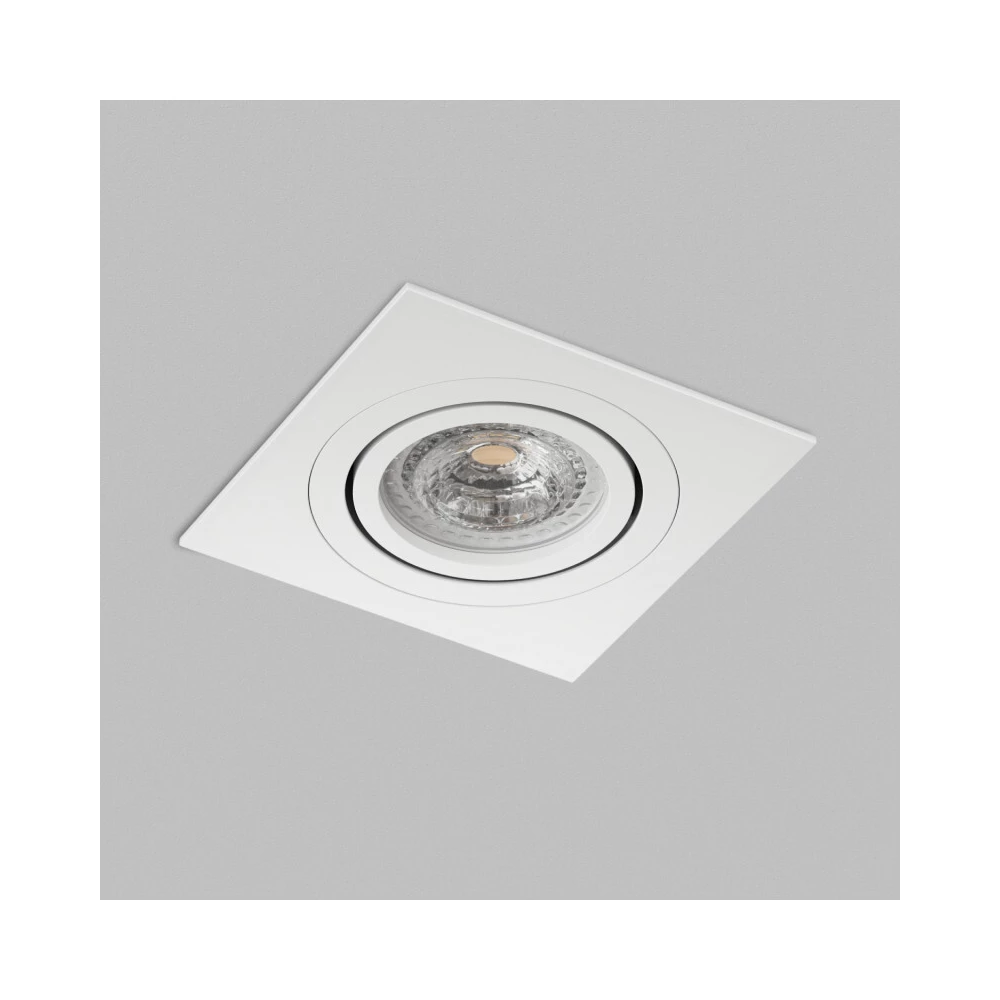 Встраиваемый светильник PRIME GU53 до 15 Вт LED IP20 белый алюминий - Viokon.com