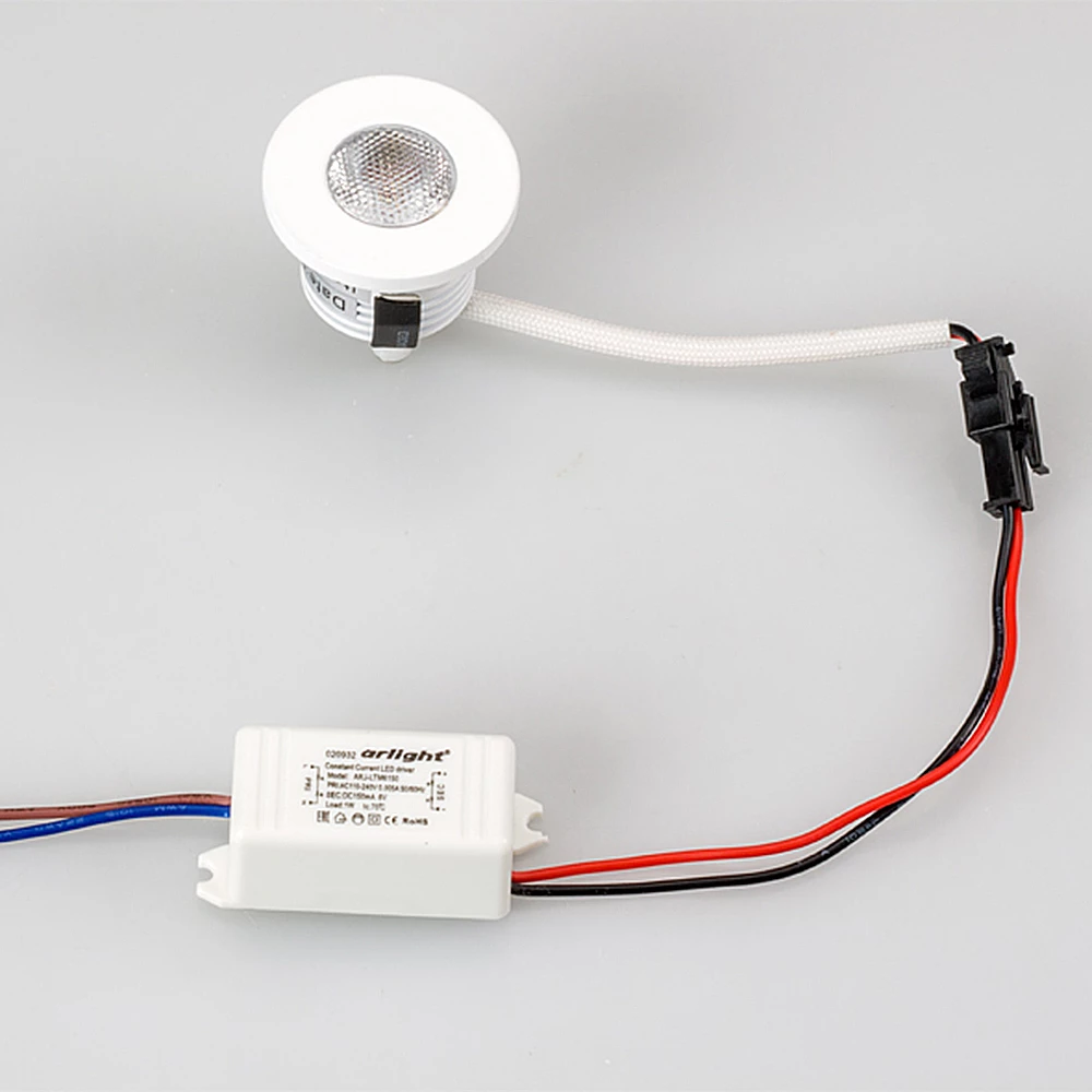 Светодиодный светильник LTM-R35WH 1W White 30deg (Arlight, IP40 Металл, 3 года) 020751 - Viokon.com