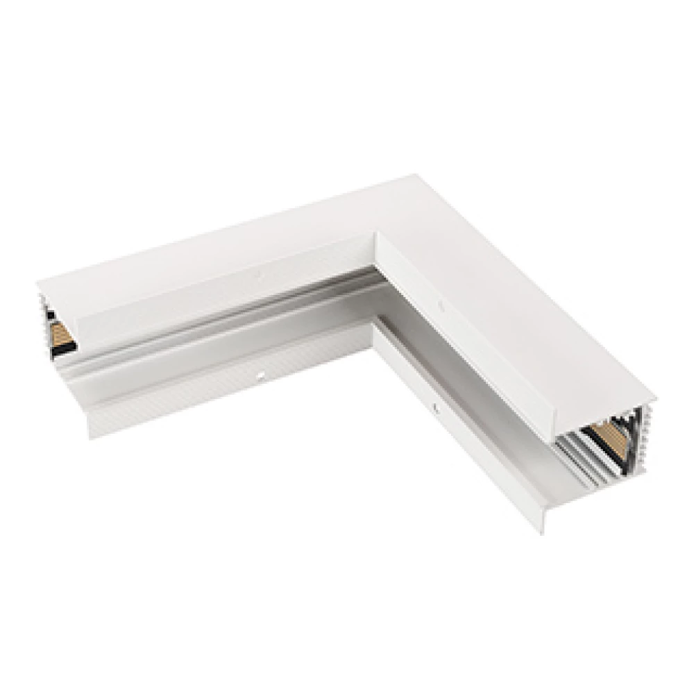 Коннектор угловой MAG-CON-4560-F-L90-INT (WH, 5LN, внутренний) (Arlight, IP20 Металл, 5 лет) 046928 - Viokon.com