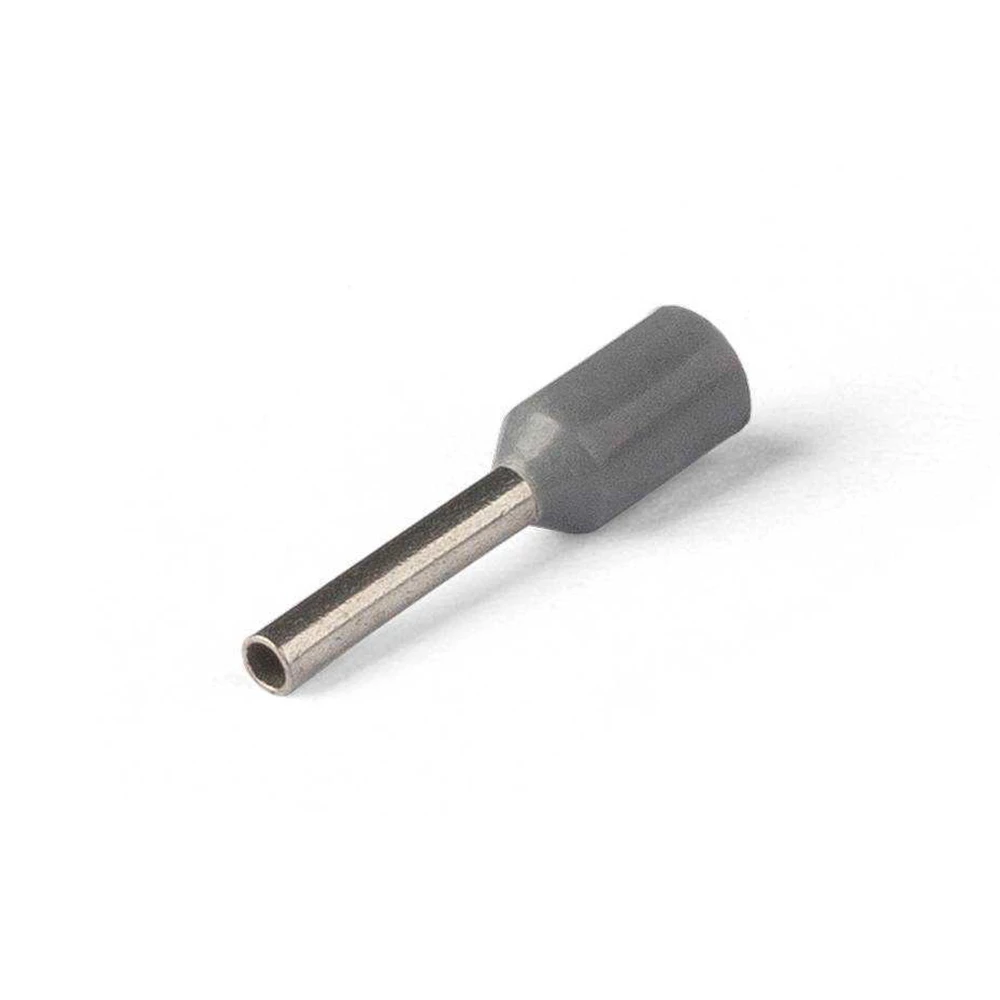 Наконечник штыревой втулочный изолированный НШВИ 0,75-8, LD405-0758 (DIY упаковка 25 шт) (39375) - Viokon.com