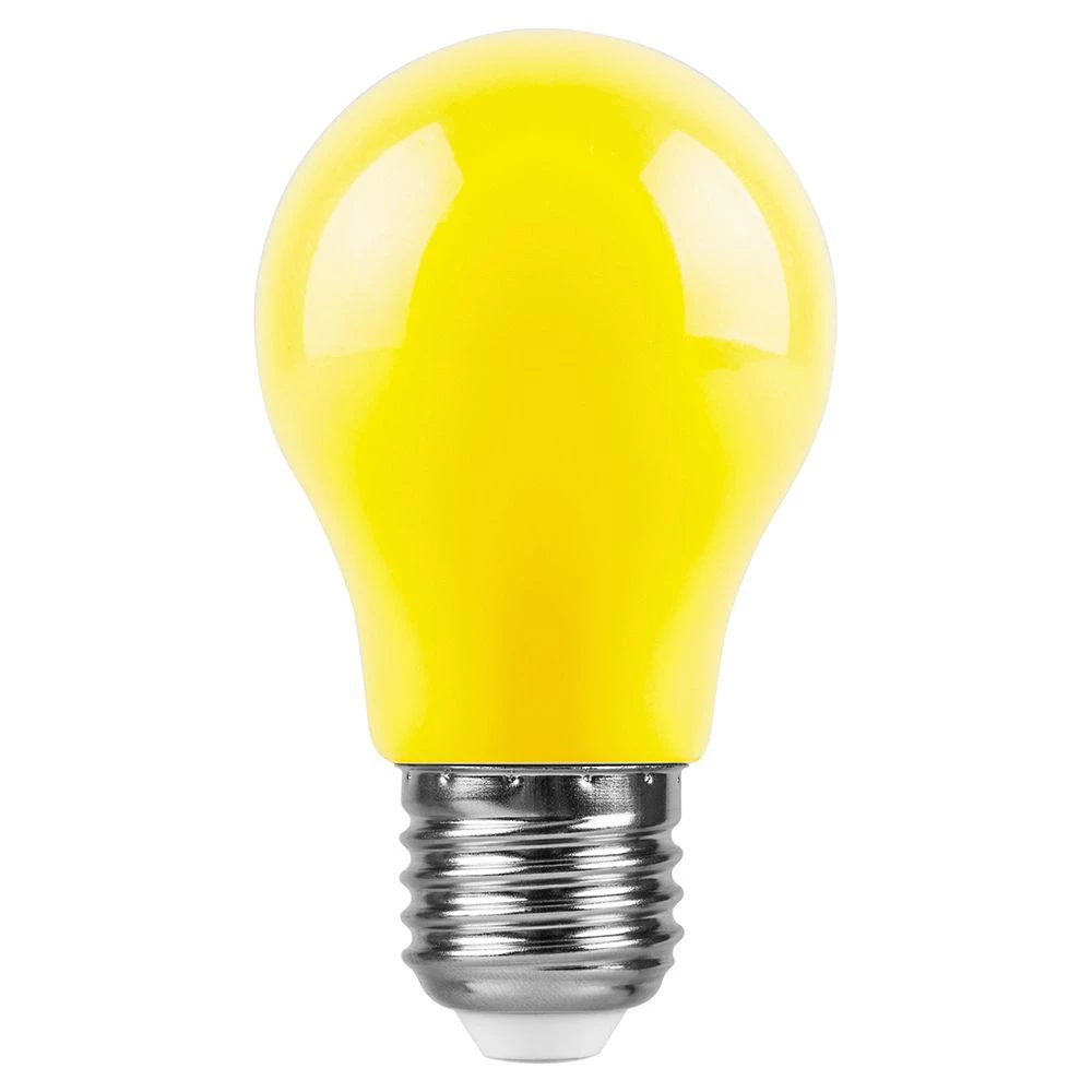 Лампа светодиодная Feron LB-375 E27 3W матовая 230V желтая (25921) - Viokon.com