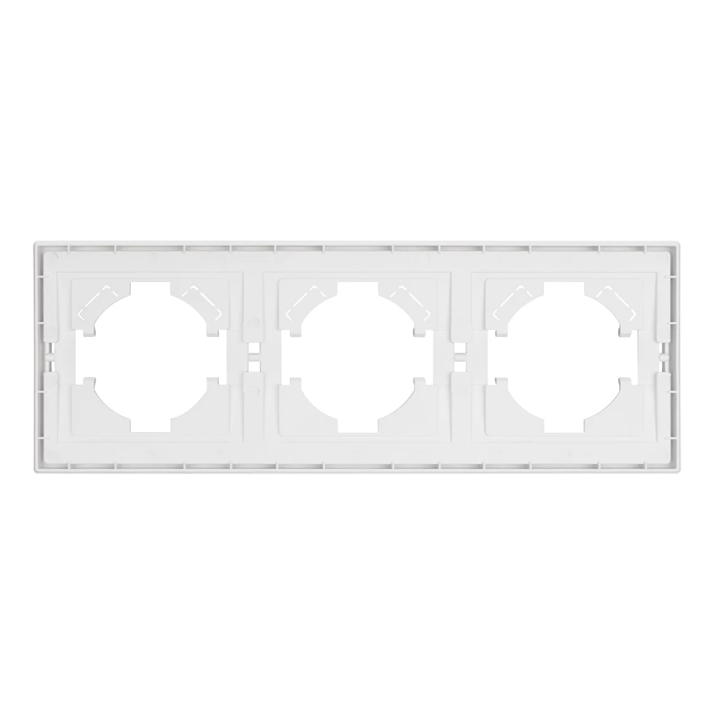 Рамка пластиковая FRM-TENDO-PL-3-WH (Arlight, Белый) 053843 - Viokon.com
