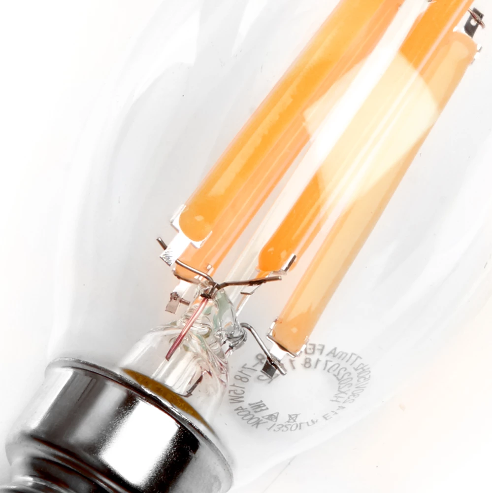 Лампа светодиодная Feron LB-718 Свеча на ветру E14 15W 230V 4000K (38263) - Viokon.com