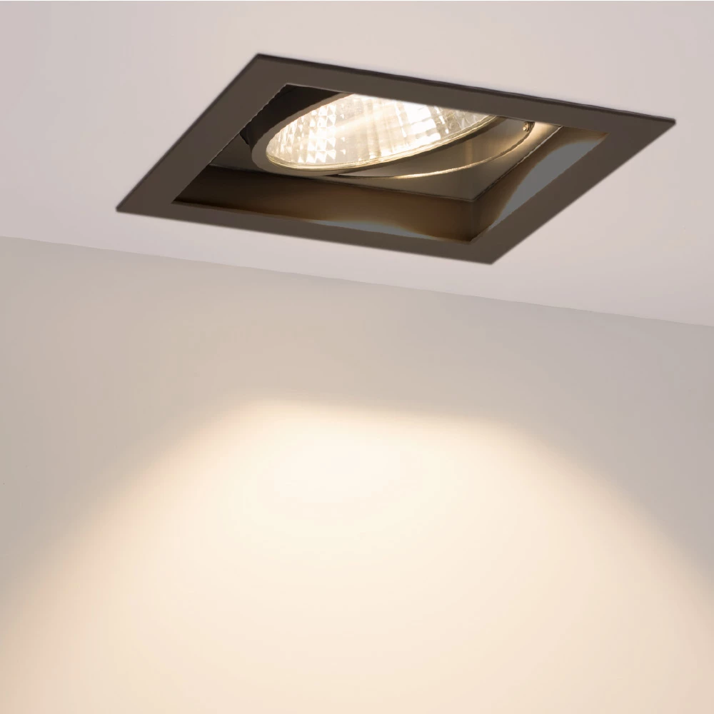 Светильник CL-KARDAN-S152x152-25W White6000 (BK-BK, 30 deg) (Arlight, IP20 Металл, 3 года) 037028 - Viokon.com