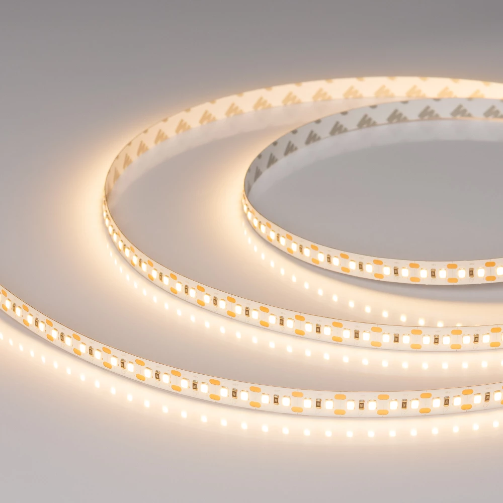 Лента UL-A140-10mm 48V Warm3000-CX2 (8 W/m, IP20, 30m) (Arlight, резка 2 светодиода) 064040 - Viokon.com