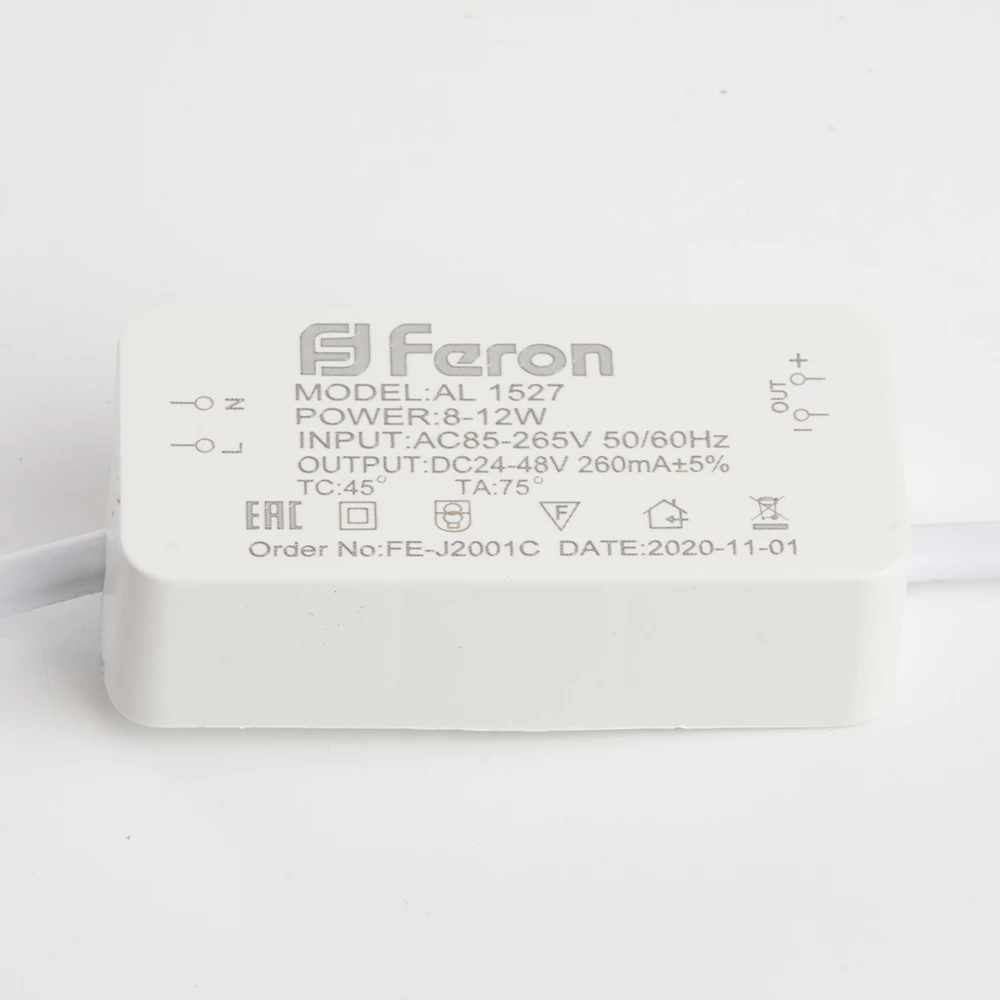 Светодиодный светильник Feron AL1527 встраиваемый 12W 4500K белый (41197) - Viokon.com