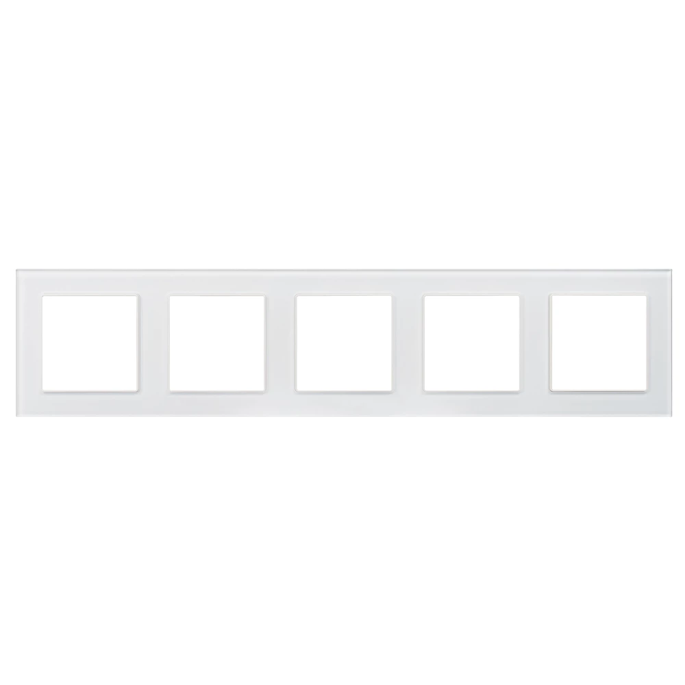Рамка стеклянная FRM-GLARE-GS-5-WH (Arlight, -) 043805 - Viokon.com