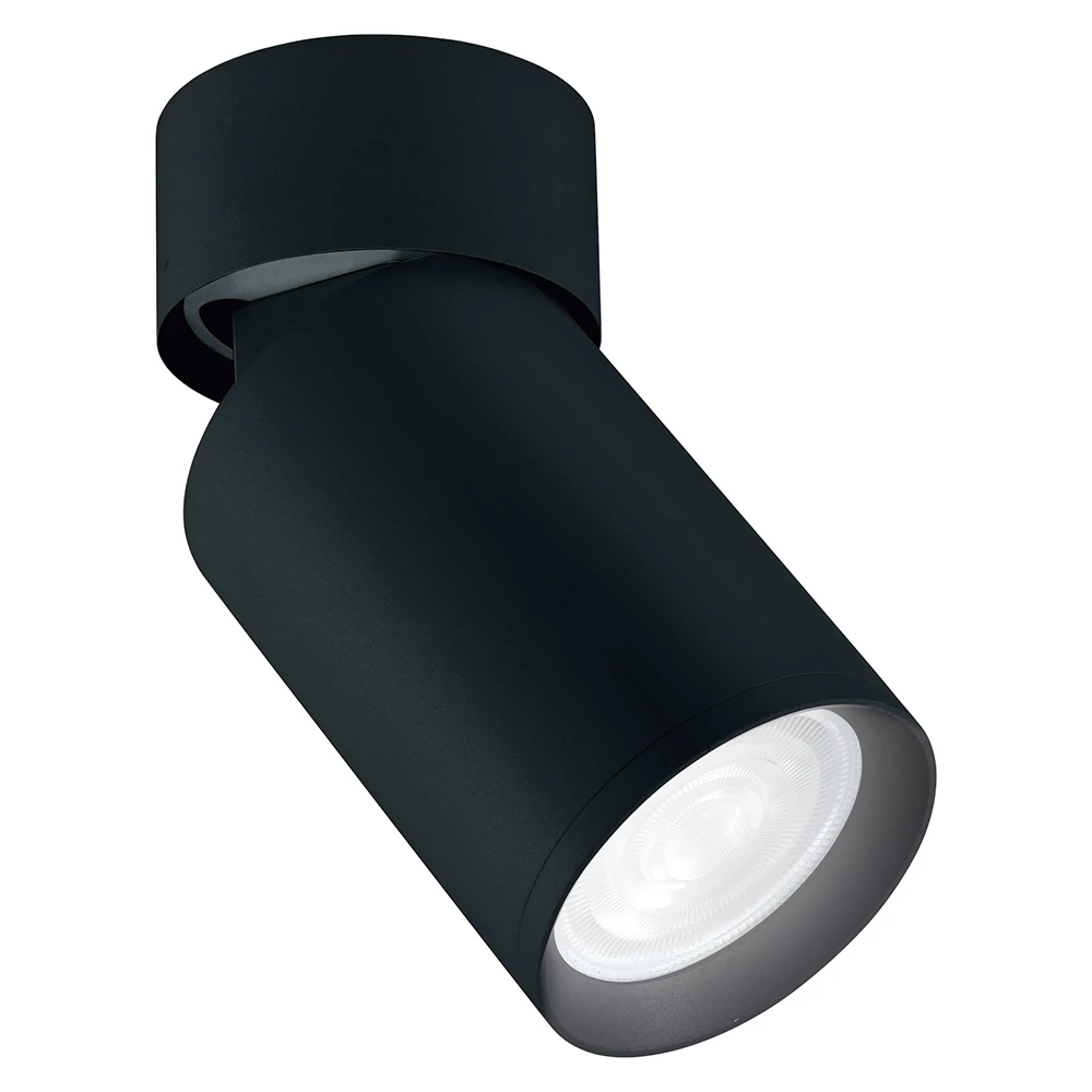 Светильник потолочный Feron ML180 MR16 35W 230V, черный (41877) - Viokon.com